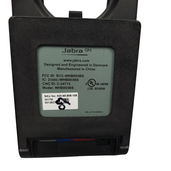 Jabra Pro 920 WHB003BS Headset Base & Power Adapter Only Replacement Spare - Picture 8 of 9